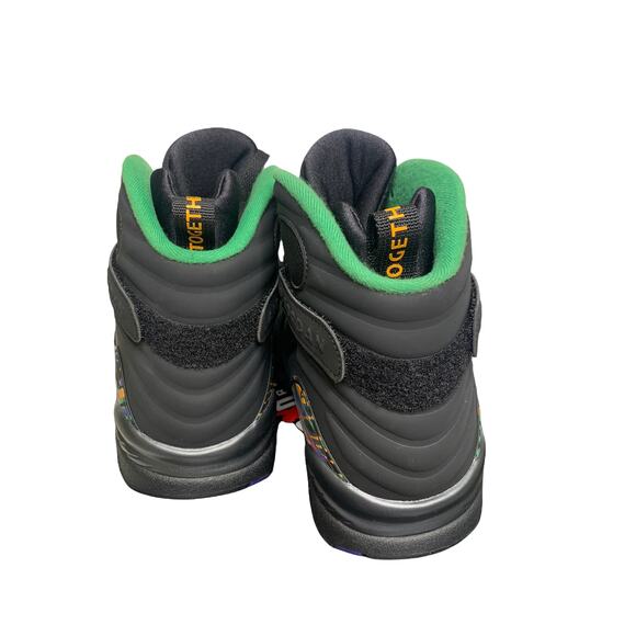 Jordan 8 Retro Tinker Air Raid mens size 12 black green - Picture 5 of 9